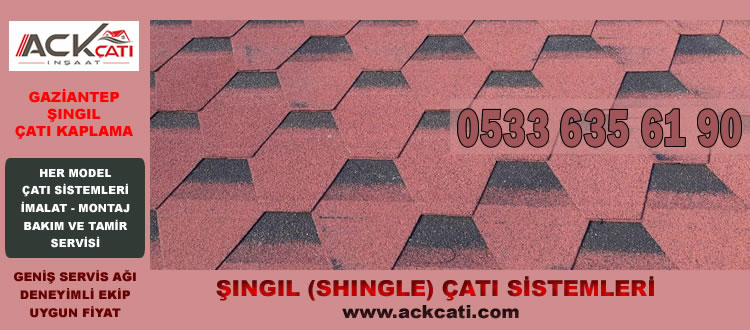 Shingle Çatı Kaplama