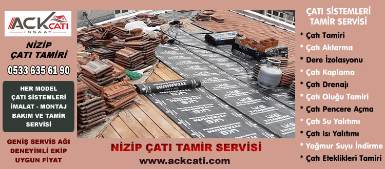 Nizip Çatı Tamiri
